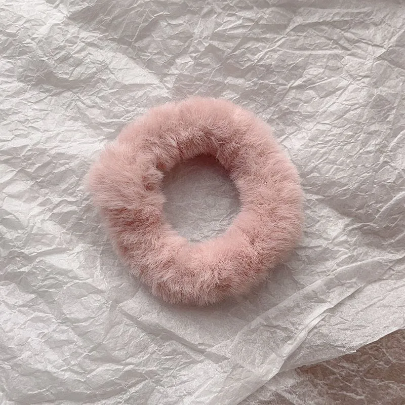 [scr-001] Pink scrunchy(regular size)