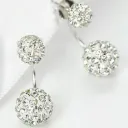 Disco ball dual style studs