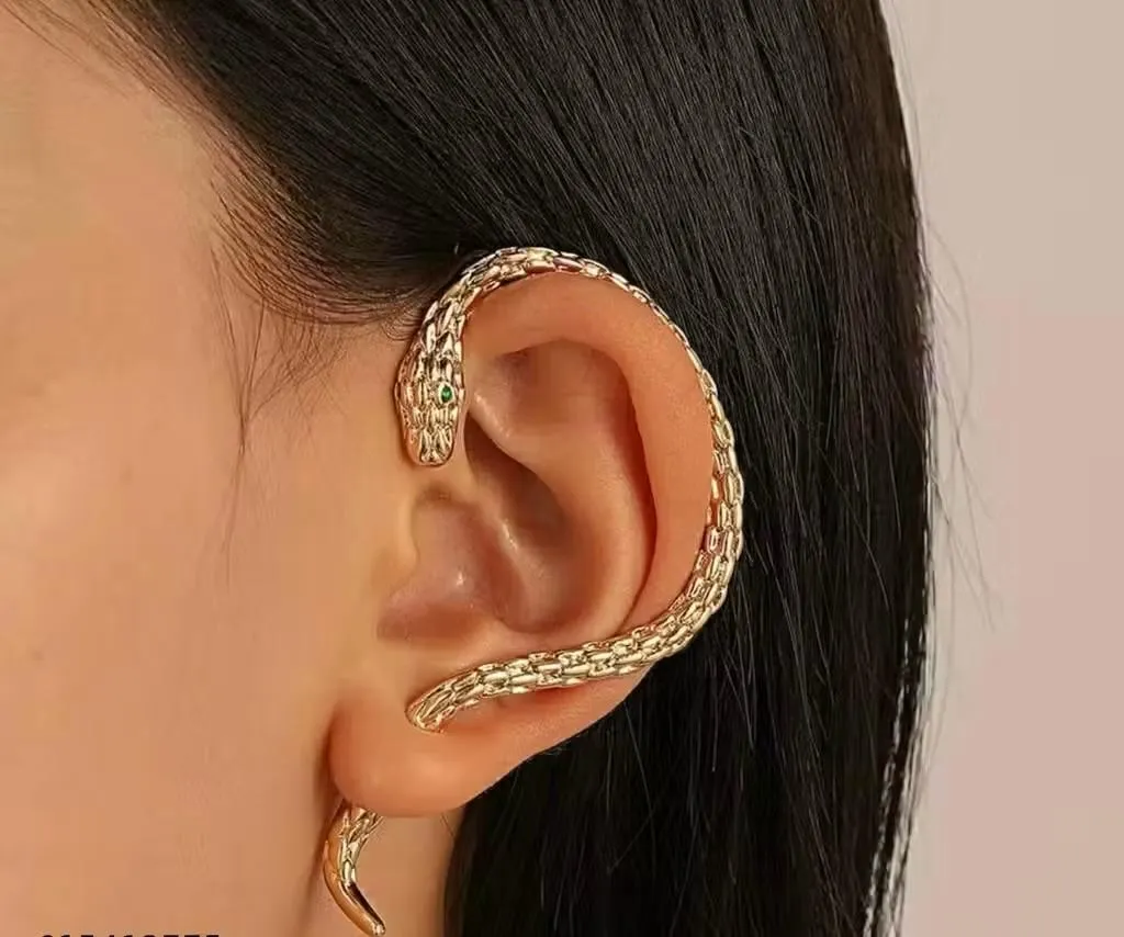Snake earcuff